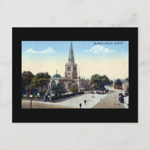 Old Postcard, Bedford in 1923 Postcard