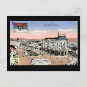 Old Postcard, Belgrade, Terazije Postcard