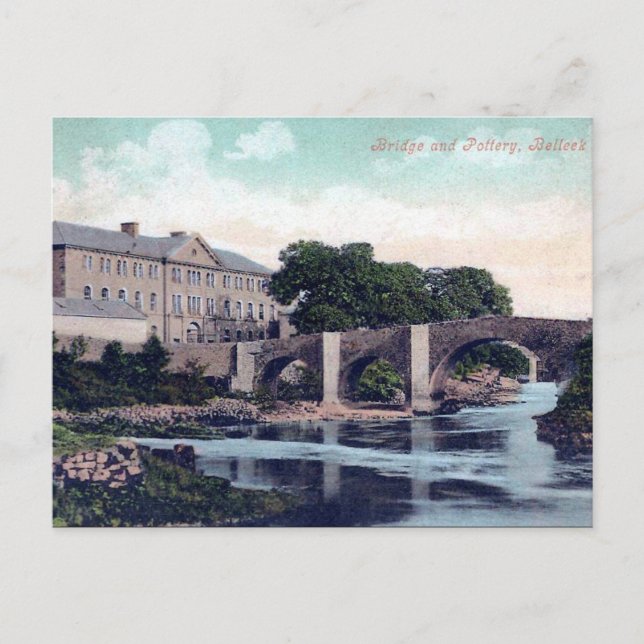 Old Postcard - Belleek, Co Fermanagh, Ireland (Front)