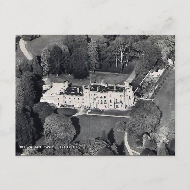 Old Postcard - Bellingham Castle, Co Louth (Front)