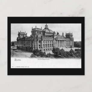 Old Postcard, Berlin, Reichstag Postcard