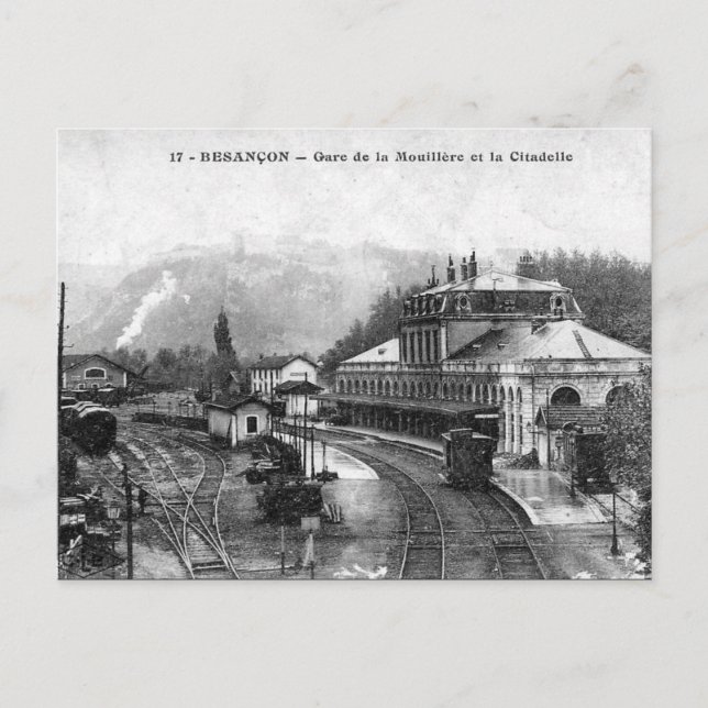 Old Postcard - Besançon, Doubs, France (Front)