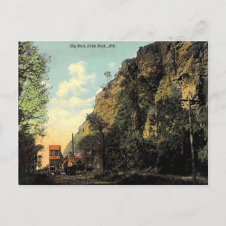 Old Postcard - Big Rock, Little Rock, Arkansas