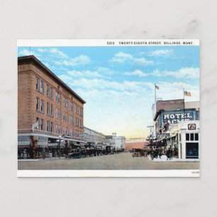 Old Postcard - Billings, Montana, USA