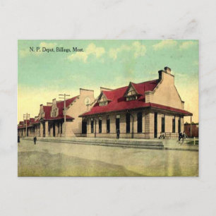 Old Postcard - Billings, Montana, USA