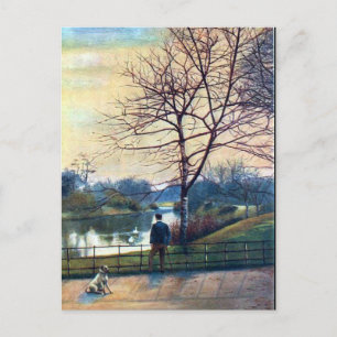 Old Postcard - Birkenhead Park.