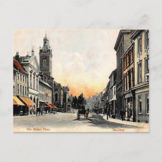 Old Postcard - Blandford Forum, Dorset