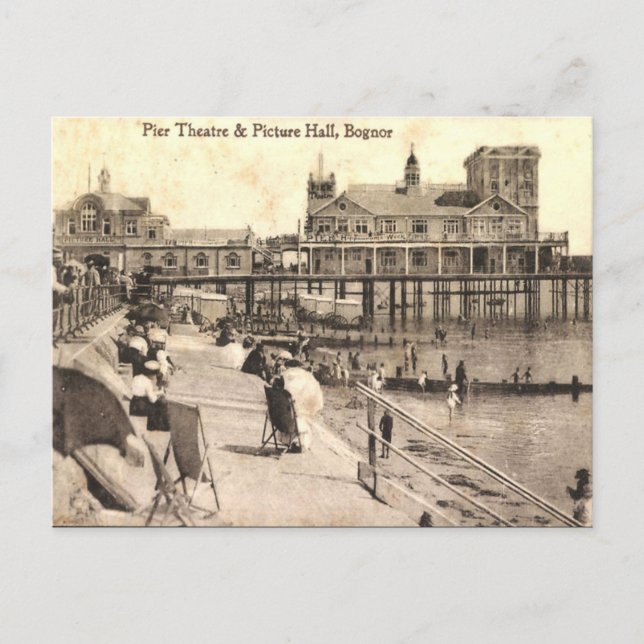 Old Postcard - Bognor Regis, Sussex (Front)