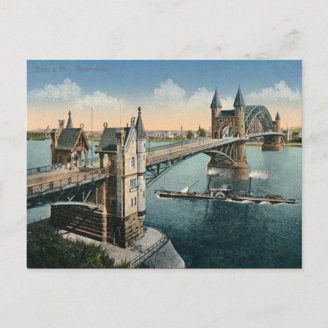 Old Postcard - Bonn, Germany (Front)