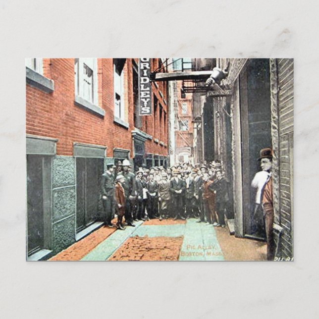 Old Postcard - Boston, Massachusetts (Front)