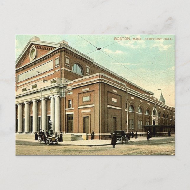 Old Postcard - Boston, Massachusetts (Front)