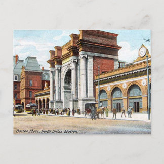Old Postcard - Boston, Massachusetts, USA