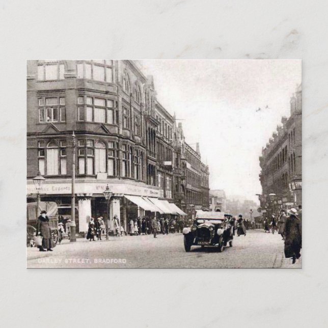 Old Postcard - Bradford, Yorkshire (Front)