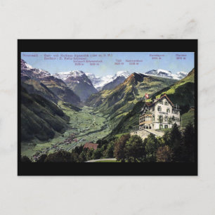 Old Postcard - Braunwald, Glarus, Switzerland