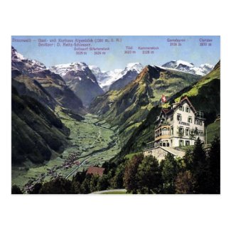 Old Postcard - Braunwald, Switzerland