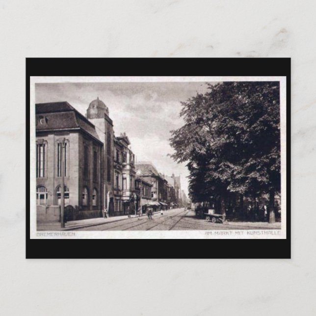 Old Postcard - Bremerhaven, Germany (Front)