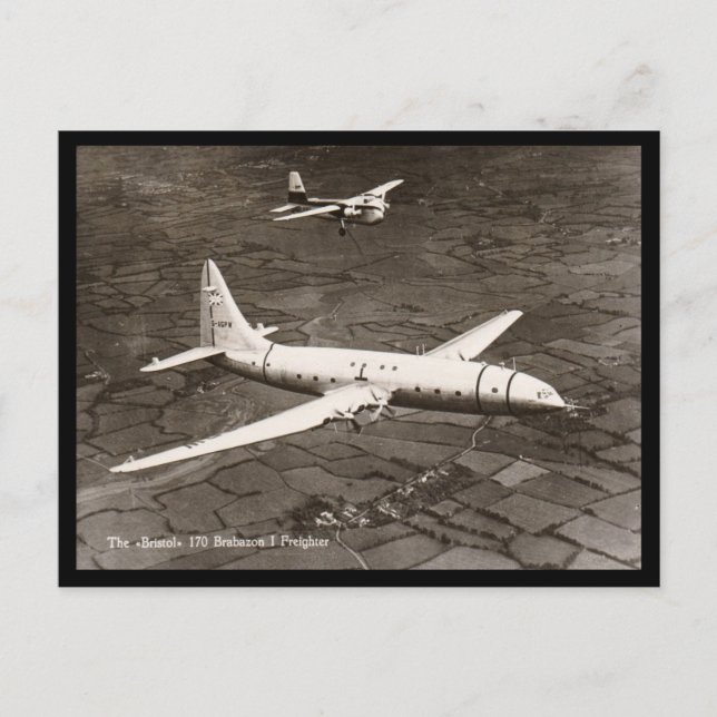 Old Postcard - Bristol "Brabazon" (Front)