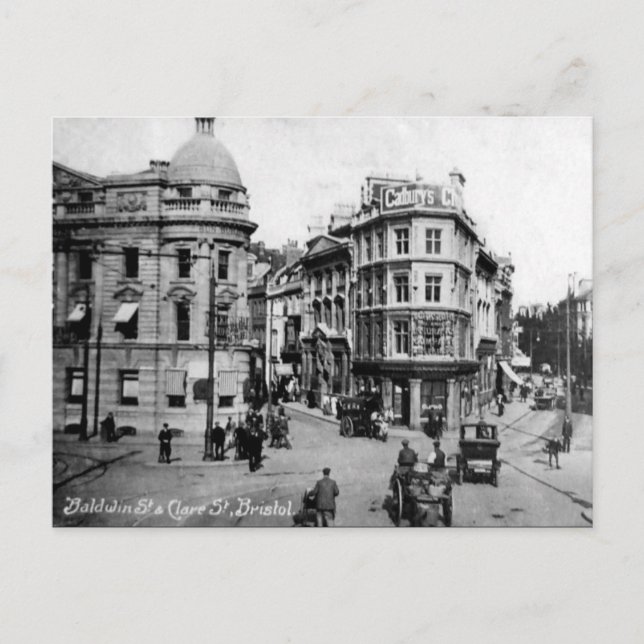 Old Postcard - Bristol, England (Front)