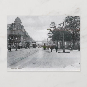 Old Postcard - Brixton Road, London
