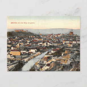 Old Postcard - Brno, Czech Republic