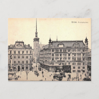 Old Postcard - Brno, Czech Republic