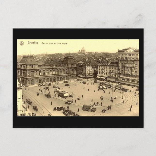 Old Postcard - Brussels (Front)