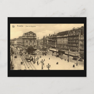 Old Postcard - Brussels