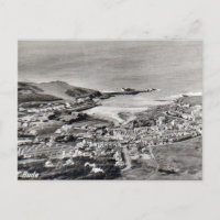 Old Postcard - Bude, Cornwall