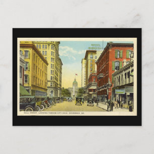 Old Postcard, Bull St, Savannah, Georgia Postcard