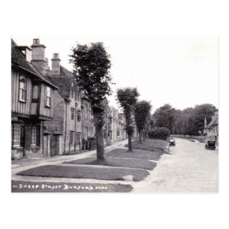 Old Postcard - Burford, Oxfordshire, England