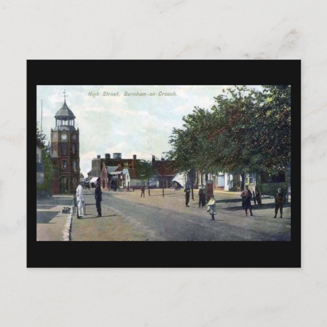 Old Postcard - Burnham-on-Crouch, Essex (Front)