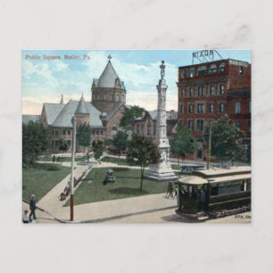 Old Postcard - Butler, Pennsylvania