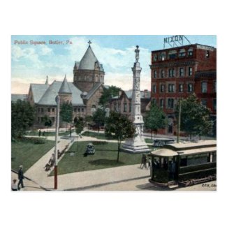 Old Postcard - Butler, Pennsylvania