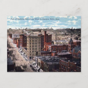 Old Postcard - Butte, Montana, USA