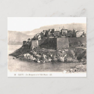 Old Postcard - Calvi, Haute Corse