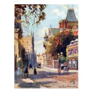 Old Postcard - Cambridge
