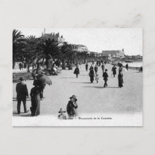 Old Postcard - Cannes, Promenade de la Croisette