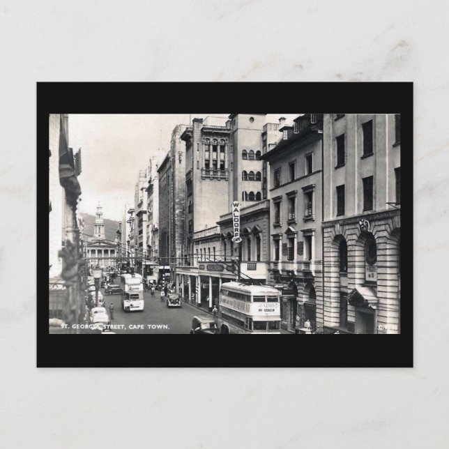 Old Postcard - Cape Town, South Africa (Front)