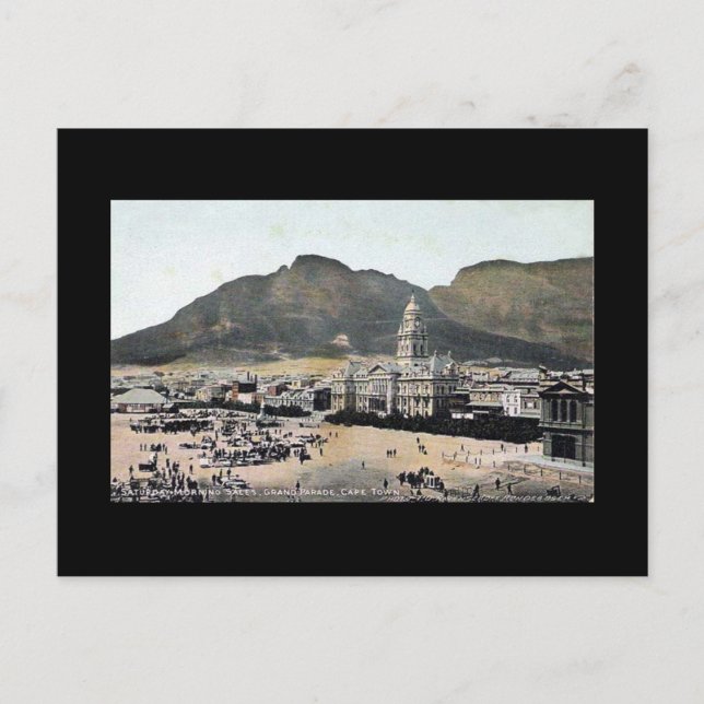 Old Postcard - Cape Town, South Africa (Front)