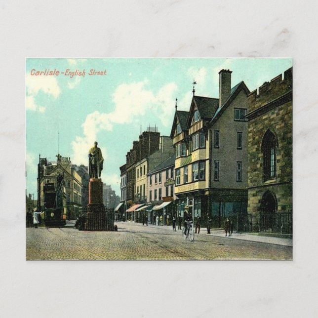 Old Postcard - Carlisle, Cumbria (Front)