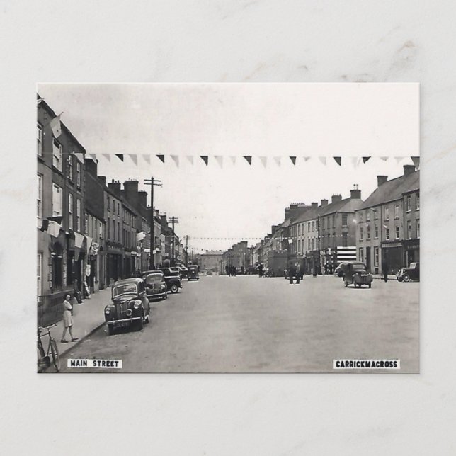 Old Postcard - Carrickmacross, Co Monaghan (Front)