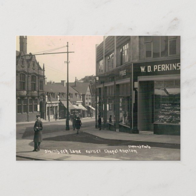 Old Postcard - Chapel Allerton, Leeds, Yorkshire (Front)