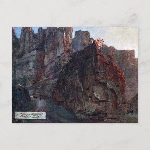 Old Postcard - Cheddar Cliffs, Somerset