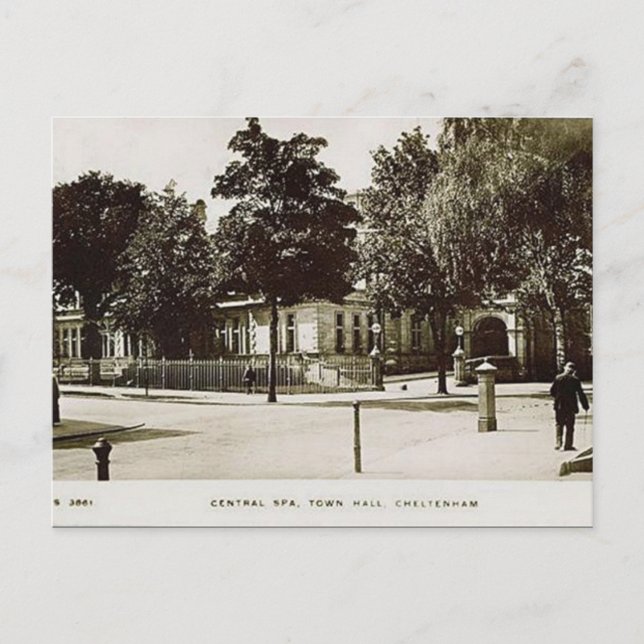 Old Postcard - Cheltenham, Gloucestershire (Front)