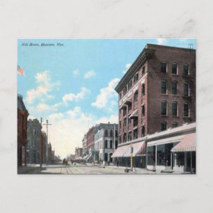 Old Postcard - Cheyenne, Wyoming