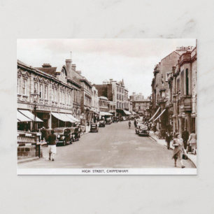 Old Postcard - Chippenham, Wiltshire