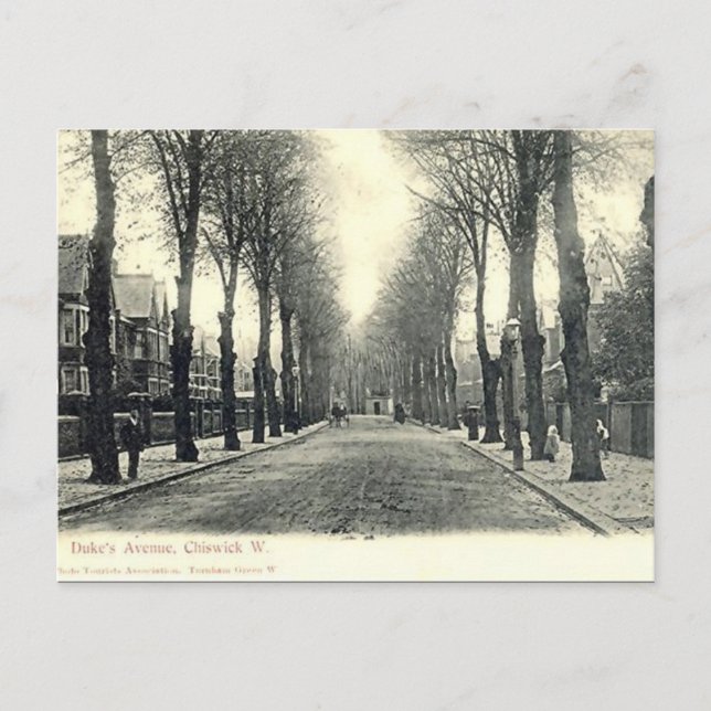 Old Postcard - Chiswick, London (Front)