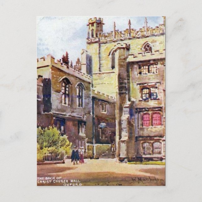 Old Postcard - Christ Church, Oxford (Front)