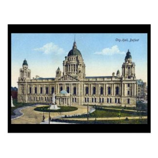 Old Postcard - City Hall, Belfast