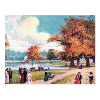 Old Postcard - Clapham Common, London